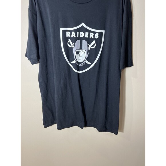 NFL Team Apparel Raiders Football Men’s Tshirt Size XXL NEW #80 Thomas - Picture 3 of 11